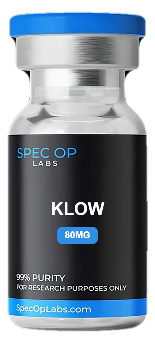 Pharmaceutical-Grade Research Peptides & Compounds KLOW 80mg research peptide blend vial